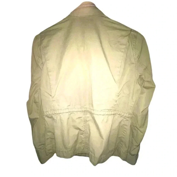 Gap Military Olive  Drab Ripstop Green Lightweight Jacket Coat Sz XS - Picture 4 of 5